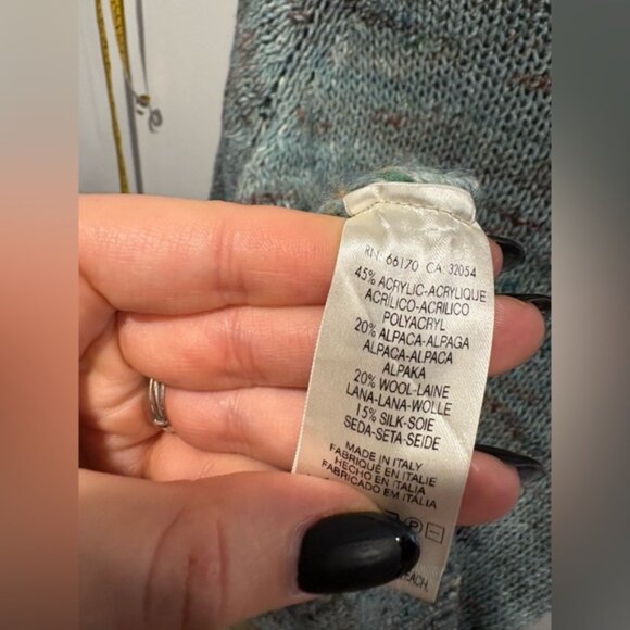 ANTHROPOLOGIE - MOTH- OVERSIZED- Alpaca Blend - Chunky Sweater - XL - Picture 5 of 7